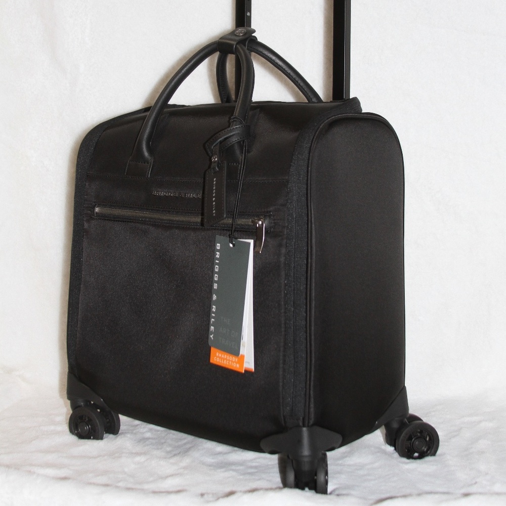 Briggs & Riley Rhapsody Wheeled Cabin Bag Black NWT - Picture 4 of 16